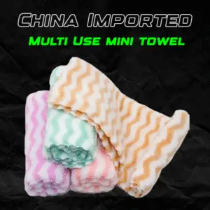 5 piece eco friendly washable & multi use cleaning cloth