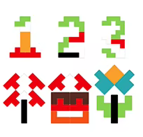 wooden educational puzzle toy – 3 in 1 brain development game