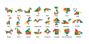 wooden educational puzzle toy – 3 in 1 brain development game